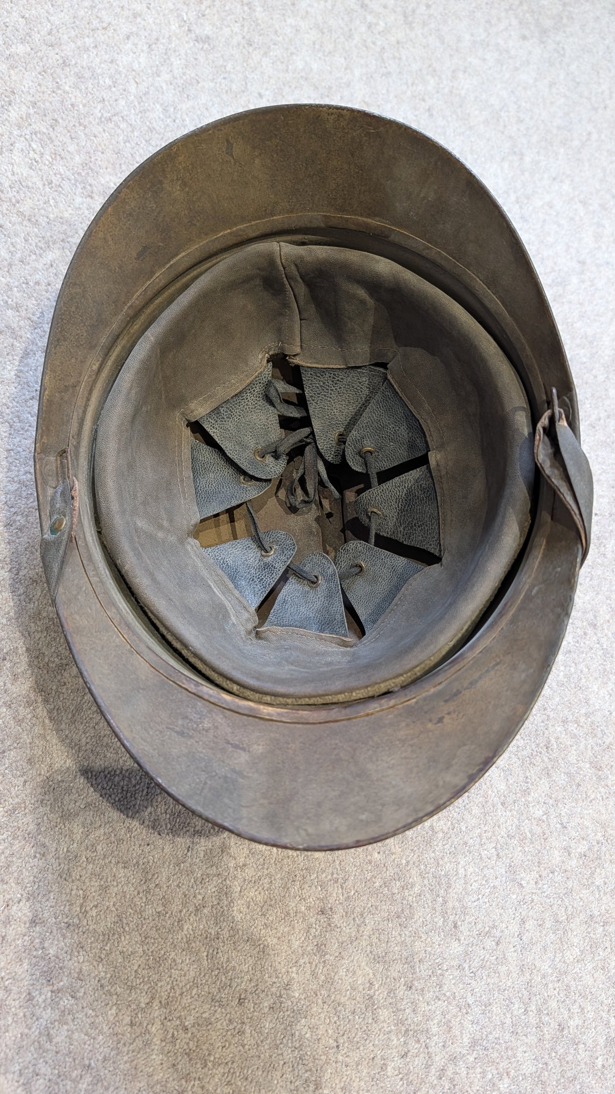 Extremely Rare WW1 Greek Army M18 ‘Adrian’ Helmet