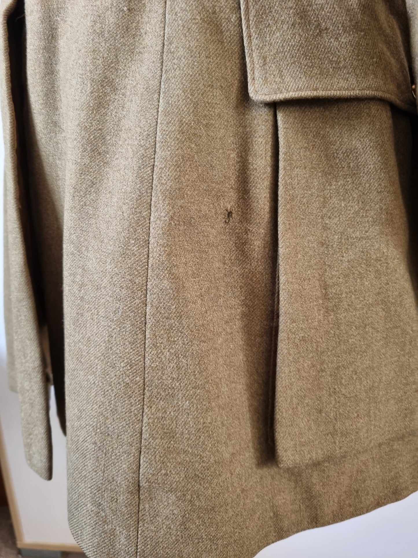 WW1 British Army 2nd Lieutenant Cuff Rank Uniform Jacket Royal Field Artillery (Made from Original Parts)