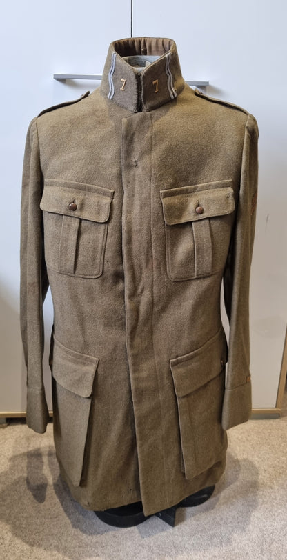 SOLD! Rare WW1 French 7th Tirailleur Colonial Uniform & M1915 ‘Adrian’ Helmet Set