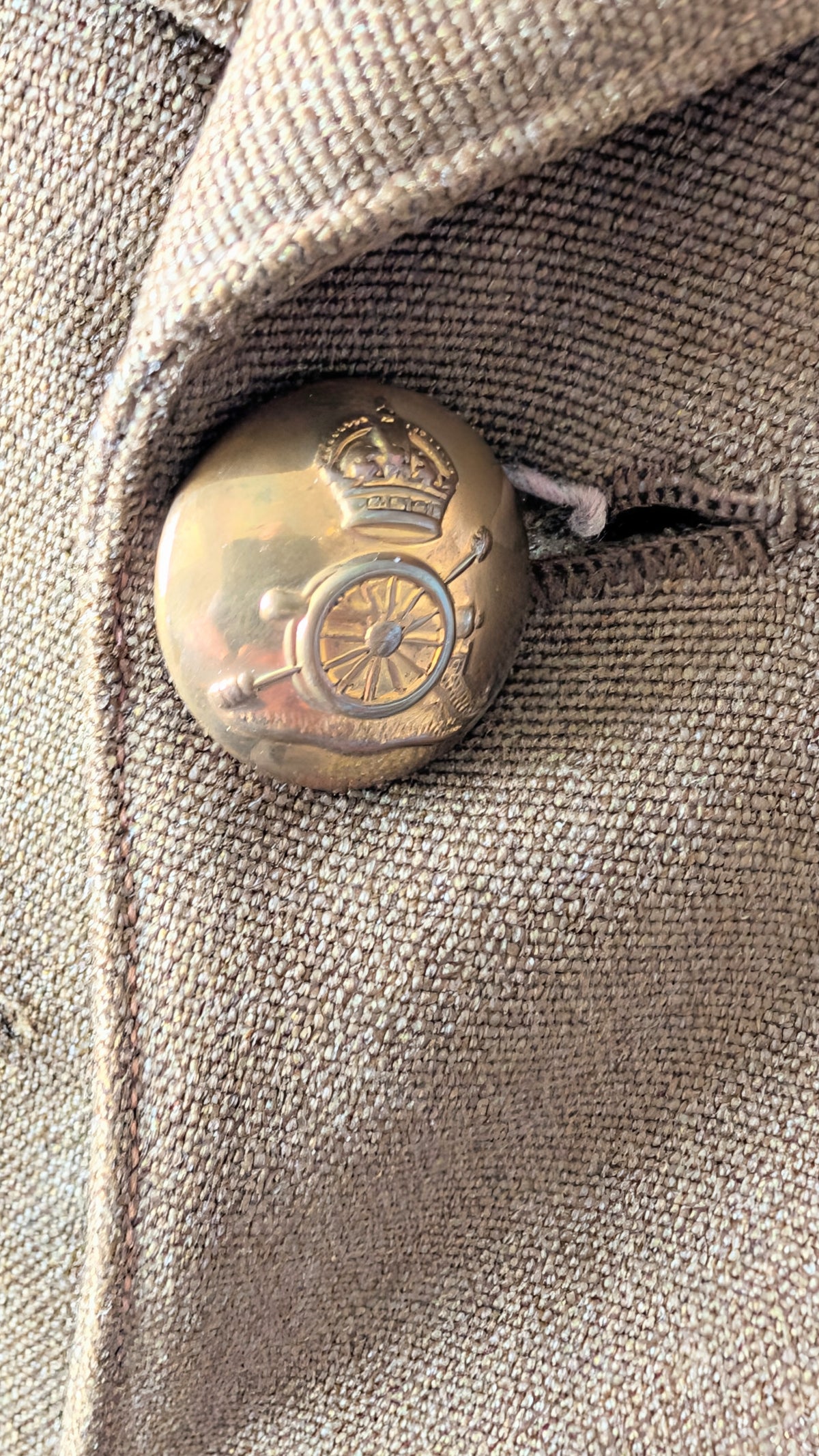 WW2 1939 British Army Royal Artillery 2nd Lieutenant Jacket Named
