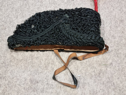 SOLD! Rare Victorian British Army Kings Royal Rifle Corps Astrakan Wool Busby