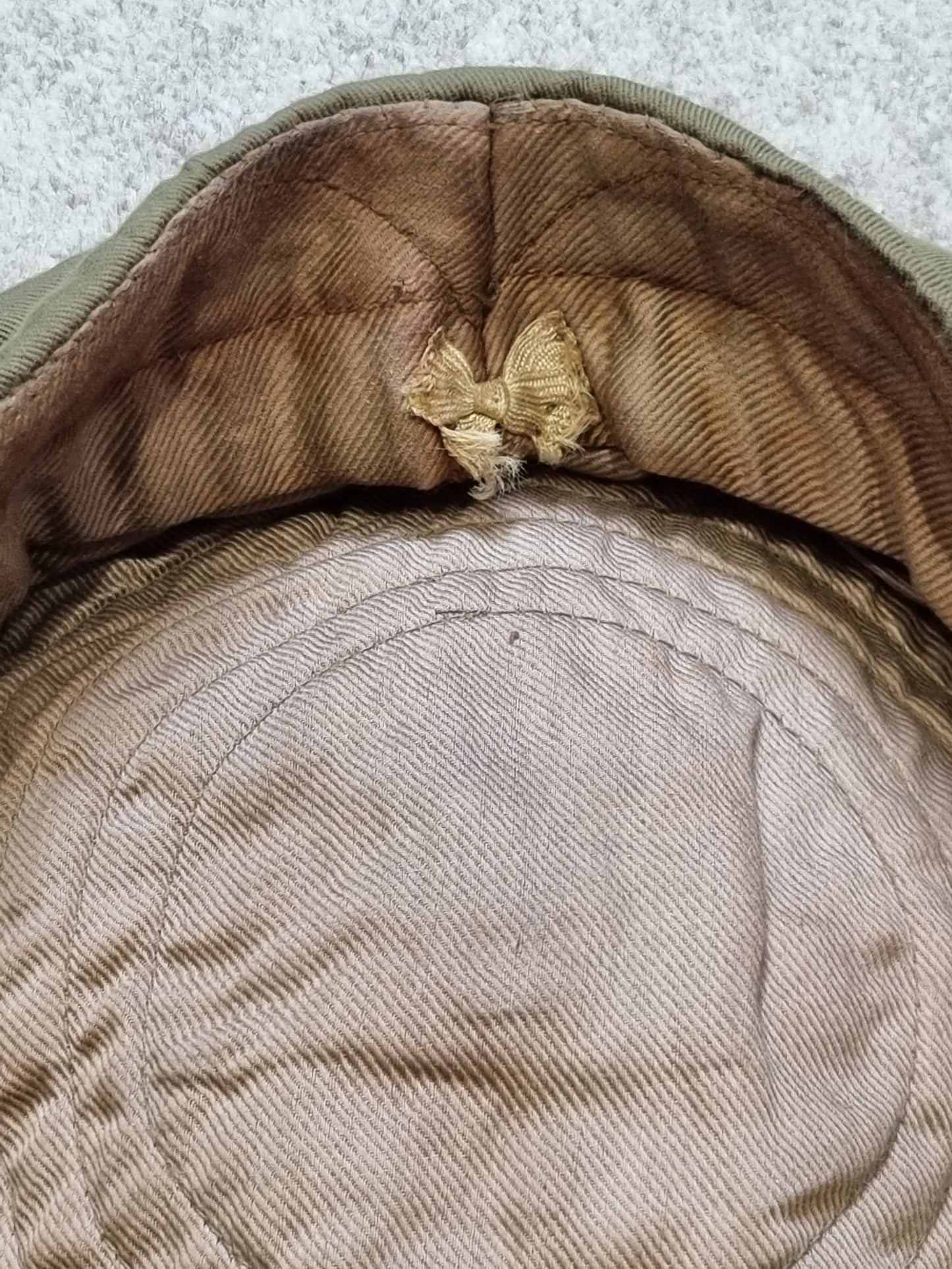 SOLD! Fantastic Rare WW1 Royal Flying Corps RFC Floppy Visor Trench Cap