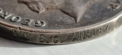 SOLD! Rare WW1 South African Medal Trio to Sergeant E G Ansley of the SA Motor Cycle Corps/8th SA Infantry