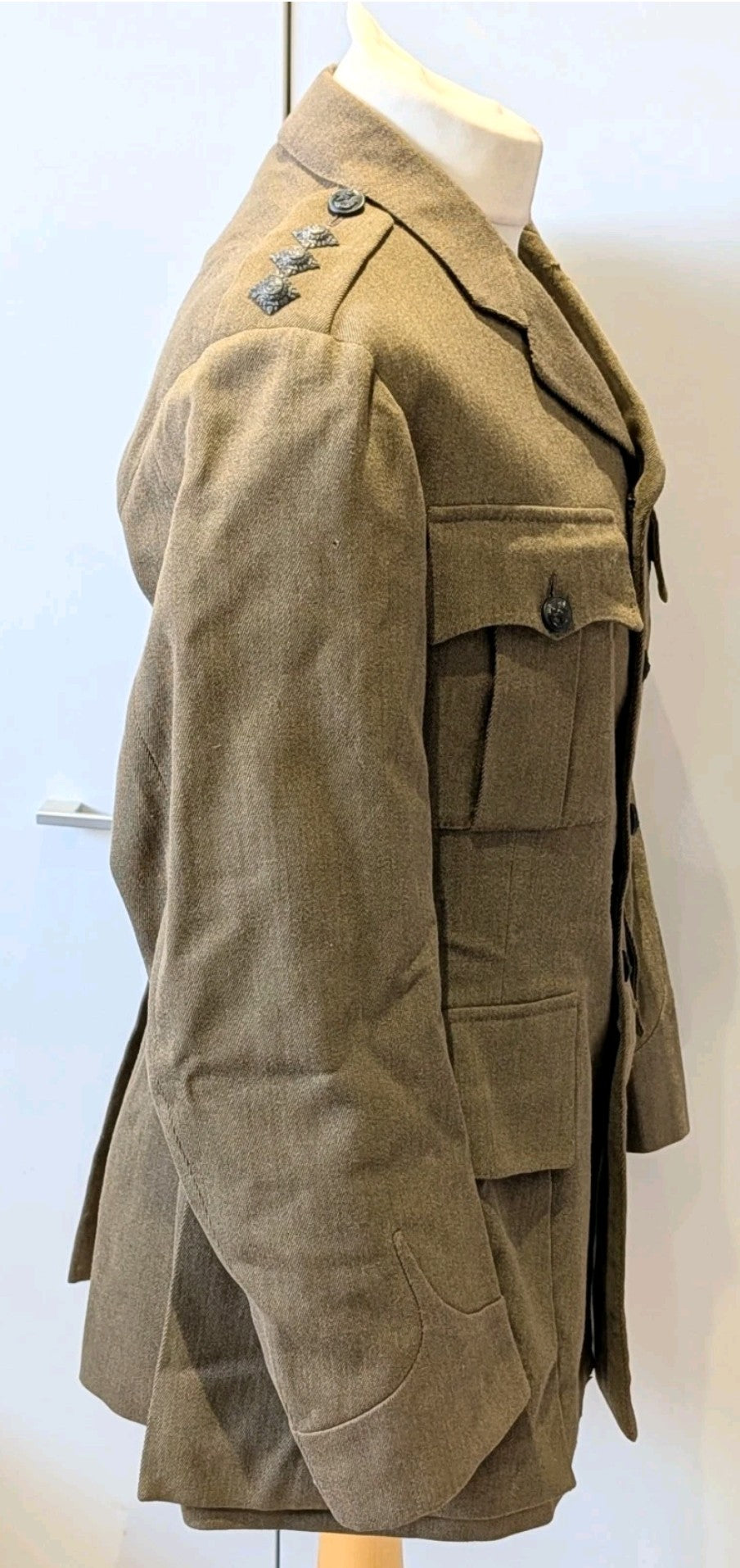 WW1 British Army Captain's Rifle Brigade Uniform Jacket Dated 1918