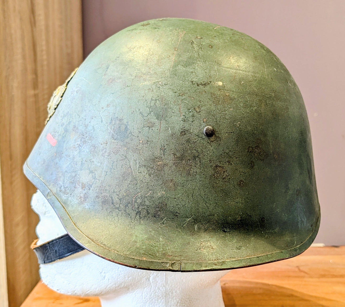WW2 M23/41 Danish Army combat helmet