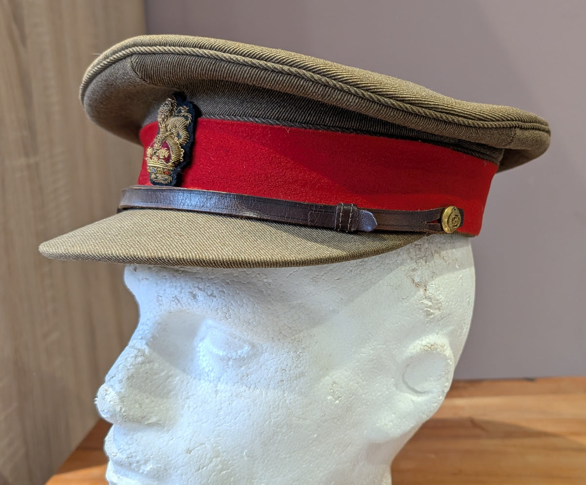 WW1 British Staff Officer Cap, Jacket & Sam Browne W B Robertson MC 1917