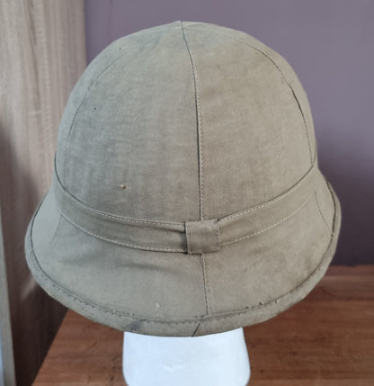 SOLD! Rare WW2 Japanese Army IJA Type 98 Bamboo Framed Pith Helmet dated 1943
