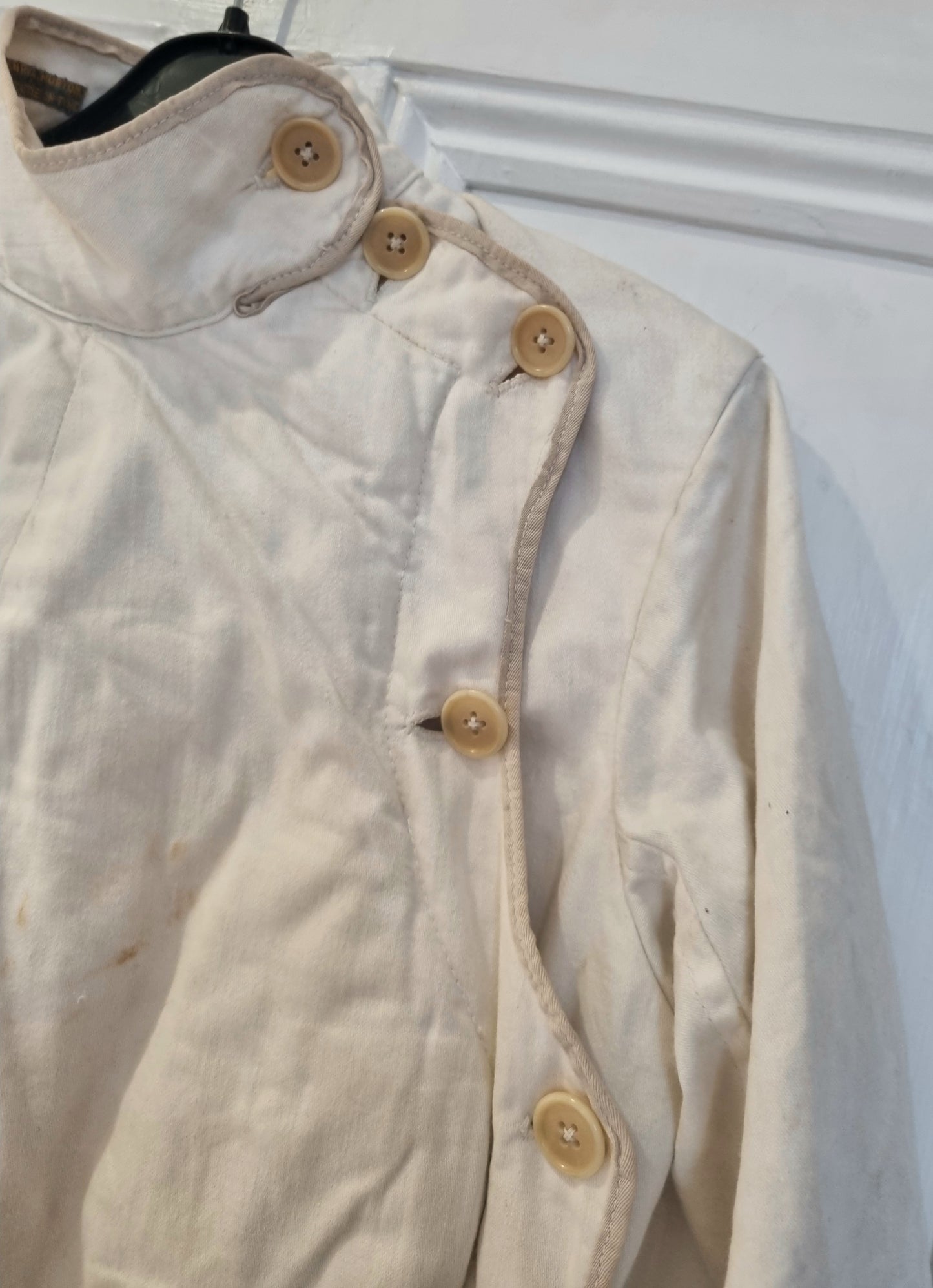 SOLD! Late Victorian / Early Edwardian Fencing  Jacket - Right Handed