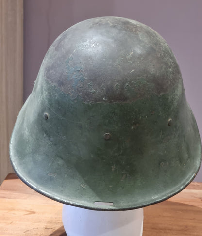 SOLD! WW2 Dutch Army M34 Helmet With Badge