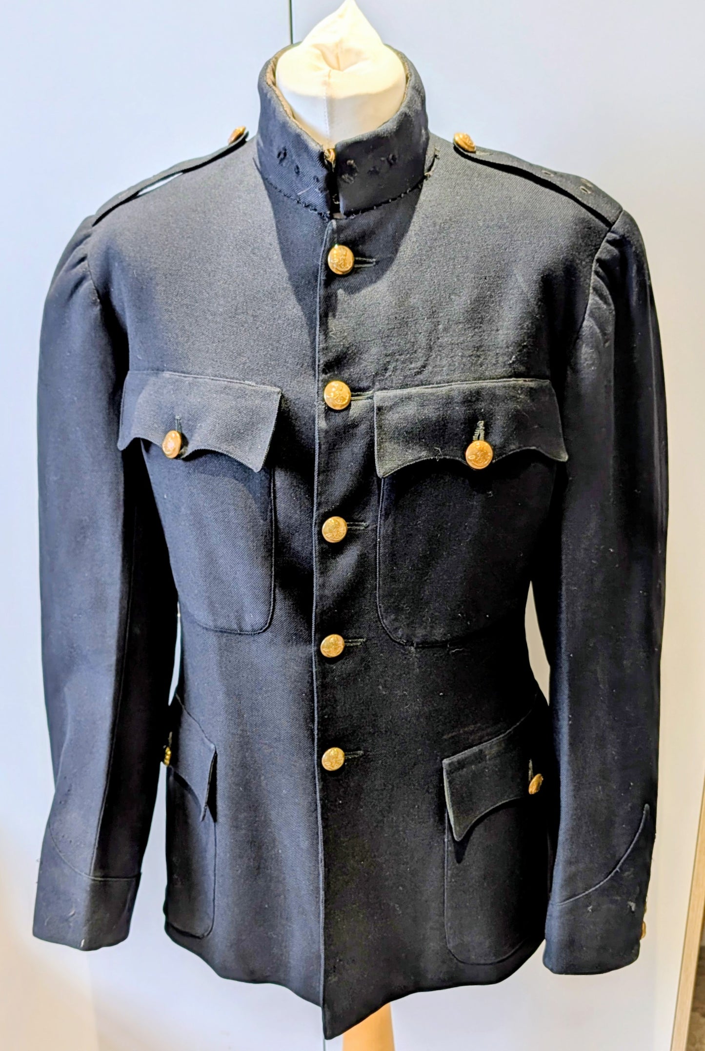 SOLD! WW2 Era British Indian 5th Mahratta Light Infantry No.1 Blue Jacket