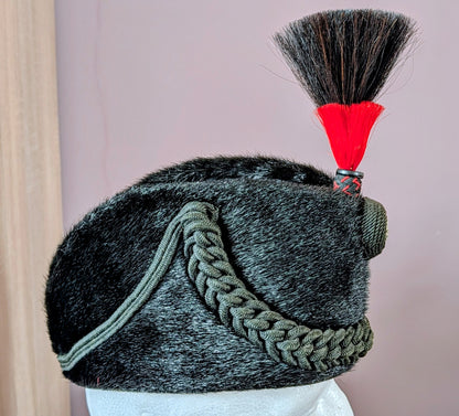 Fantastic Rare Victorian British Army St George's Rifles fur Busby