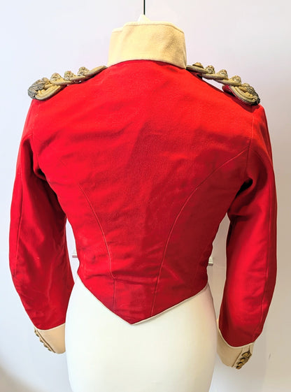 Pre WW1 Highland Light Infantry HLI Captain's Scarlet Mess Dress Jacket