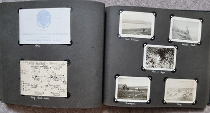 SOLD! Unusual WW2 British Army Falkland Islands Photo Album, 1943