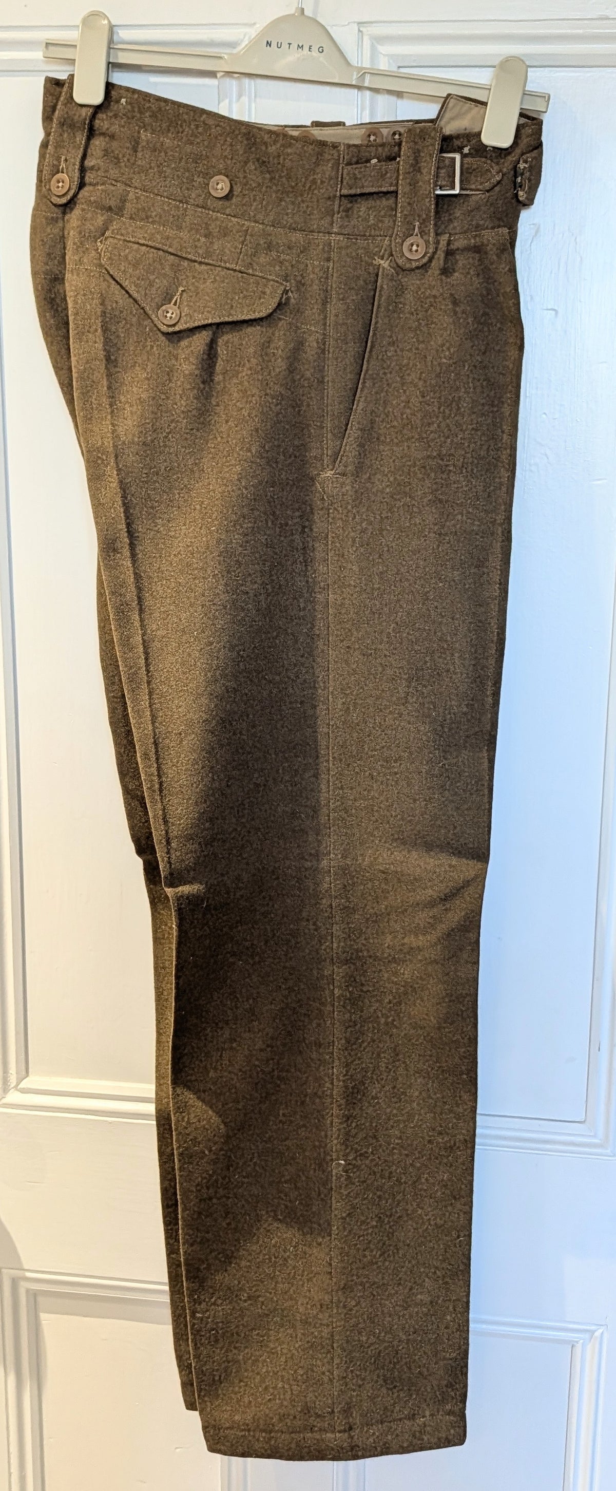 1954 British Army Royal Marine Commando Battledress & Trousers Named