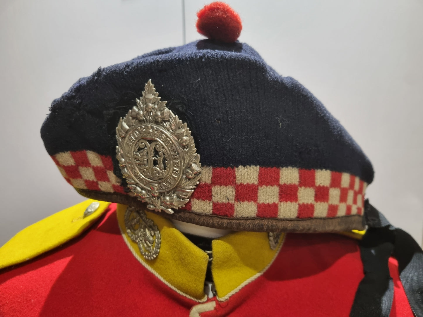 SOLD! Edwardian Pre WW1 Argyll & Sutherland Highlanders Doublet & Glengarry