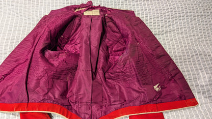 Pre WW1 Highland Light Infantry HLI Major's Scarlet Mess Dress Jacket