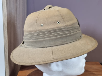 Rare WW2 Japanese Naval Engineers Pith Helmet