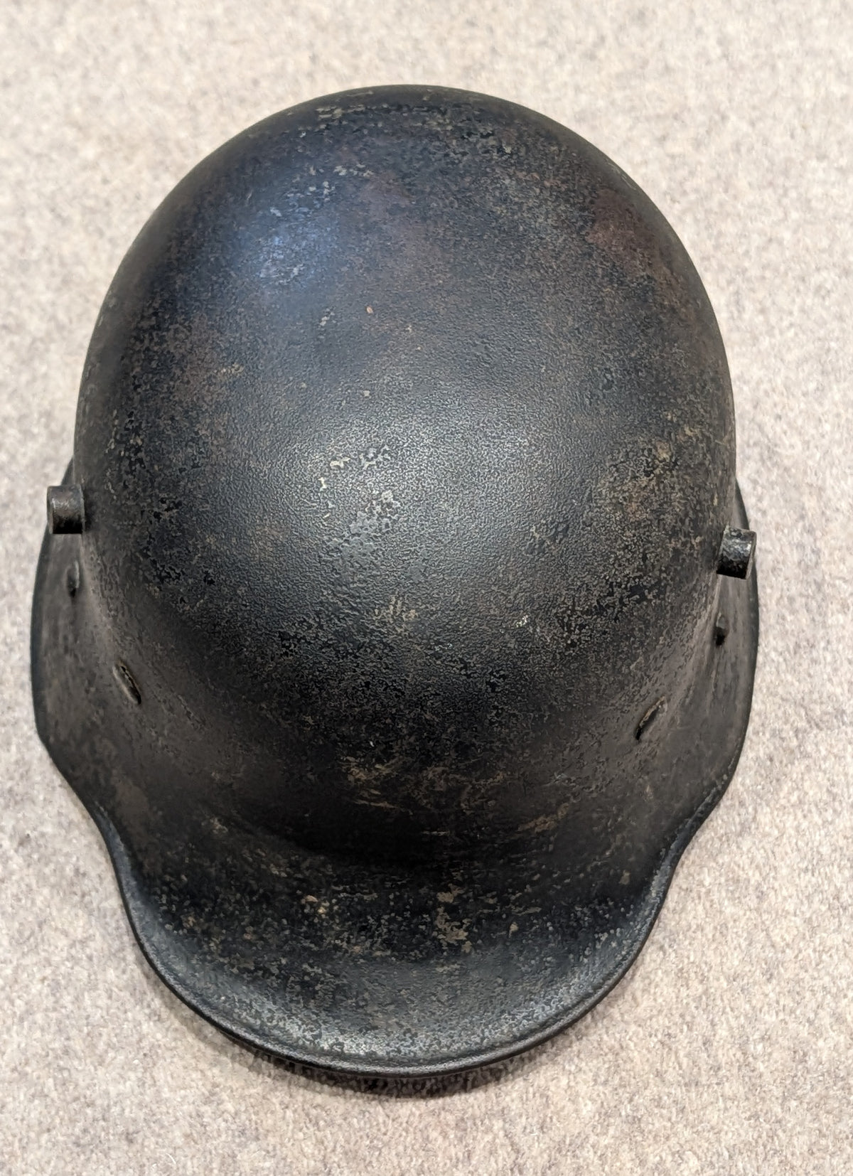 1930s German Army Wehrmacht Transitional Helmet With Decal Remnant