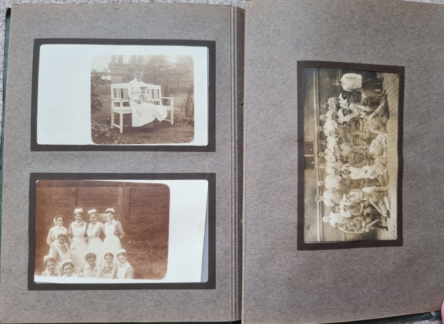 WW1 German Army Nurses Photo Album, 34 Photos