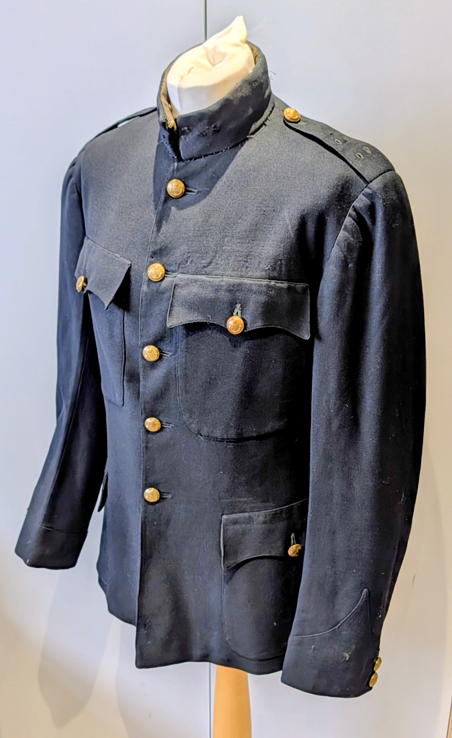 SOLD! WW2 Era British Indian 5th Mahratta Light Infantry No.1 Blue Jacket