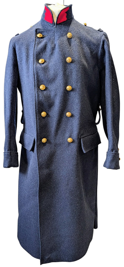 WW2 1940 Dated French Army Infantry Dark Blue Greatcoat Unissued