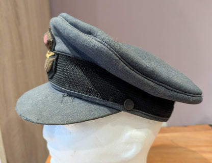 SOLD! WW2 RAF Officers Peaked Visor Cap