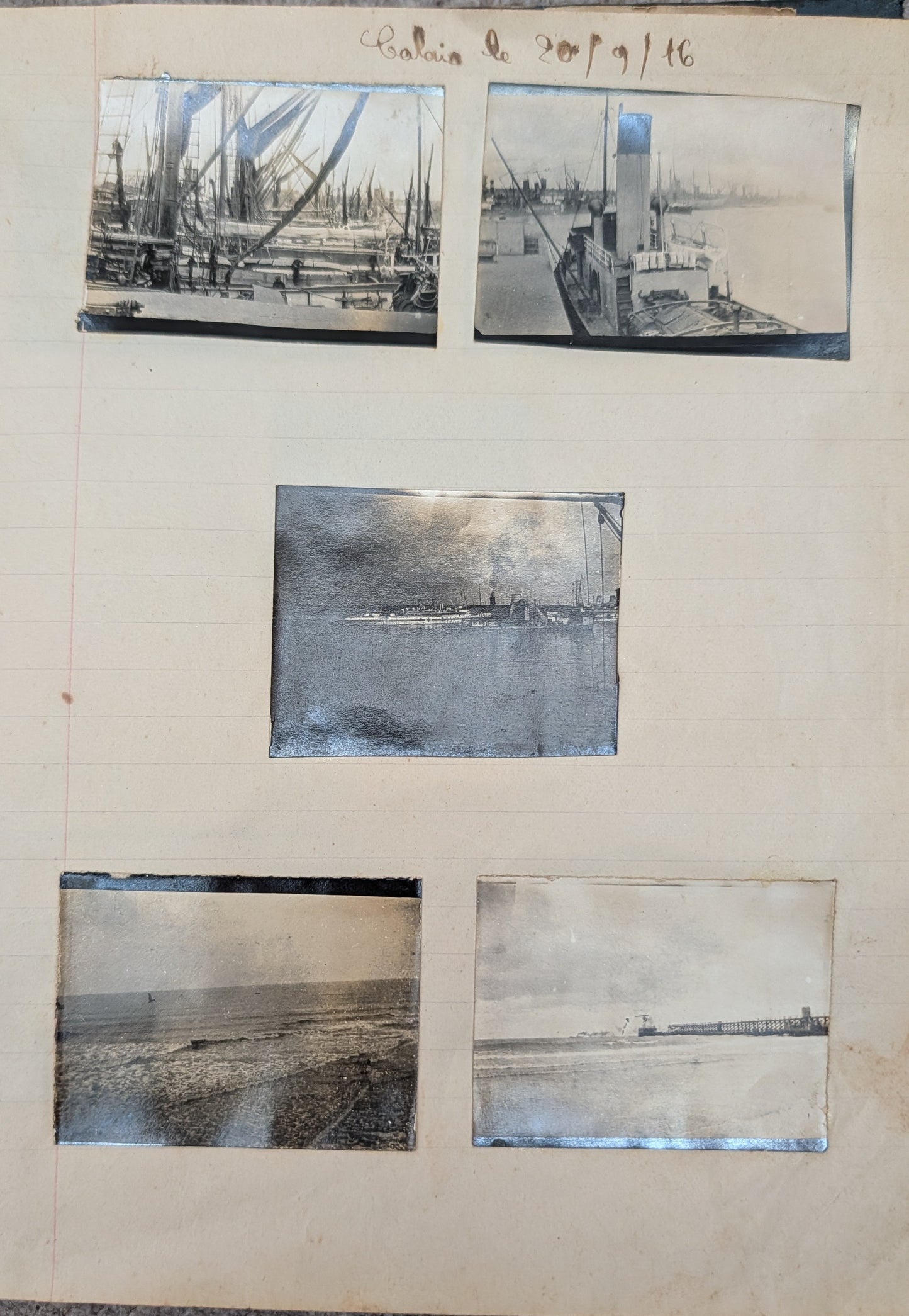 Unique WW1 French Army & Air Force Photo Album, Service Documents and Field Post Set to a Front Line Medic & Then Combat Pilot
