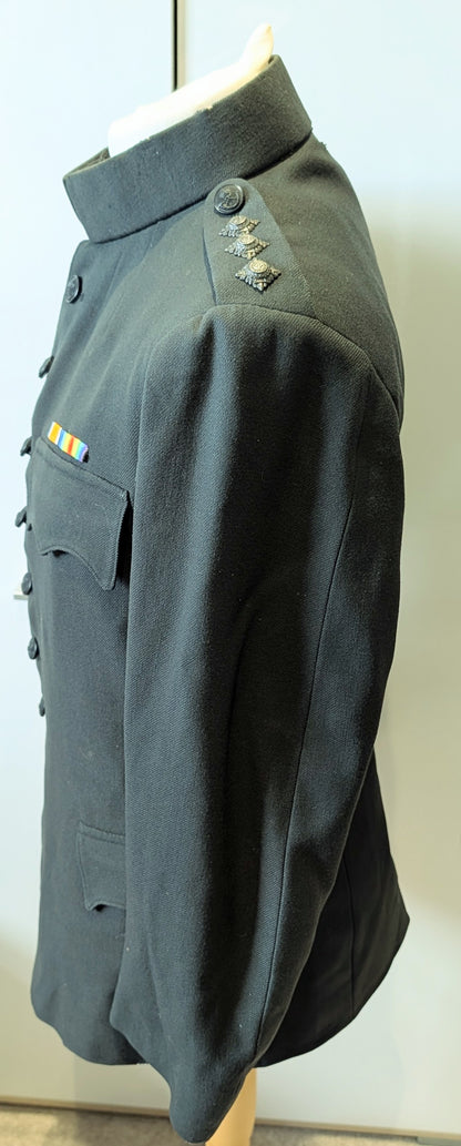 WW1 1917 Captain's Rifle Brigade No.1 Dark Green Jacket Named