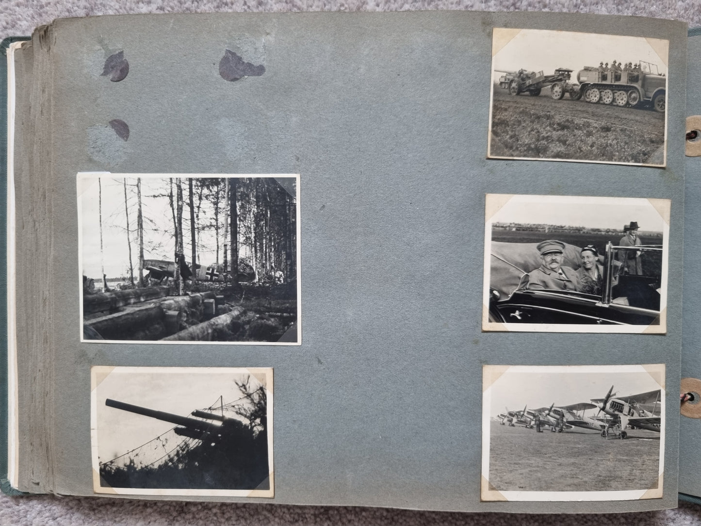Fantastic WW2 and Earlier German Army Soldier's Photo Album- 180 photos