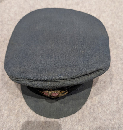 SOLD! WW2 RAF Officers Peaked Visor Cap