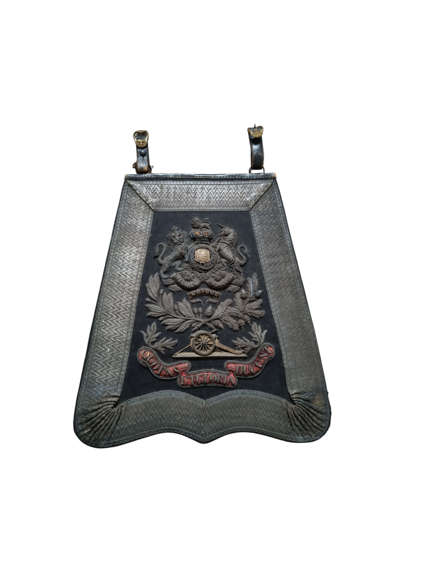 Rare Early Pattern Victorian Royal Artillery Volunteers Sabretache