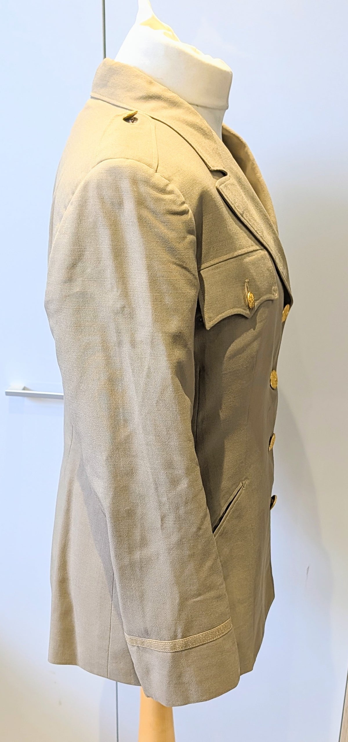 Fantastic And Rare WW2 Summer US WAC Womans Sub-Lieutenant Uniform Jacket