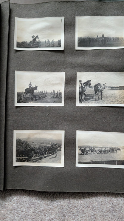 Very Rare WW1 British Army Greece Campaign Salonika Private Photo Album
