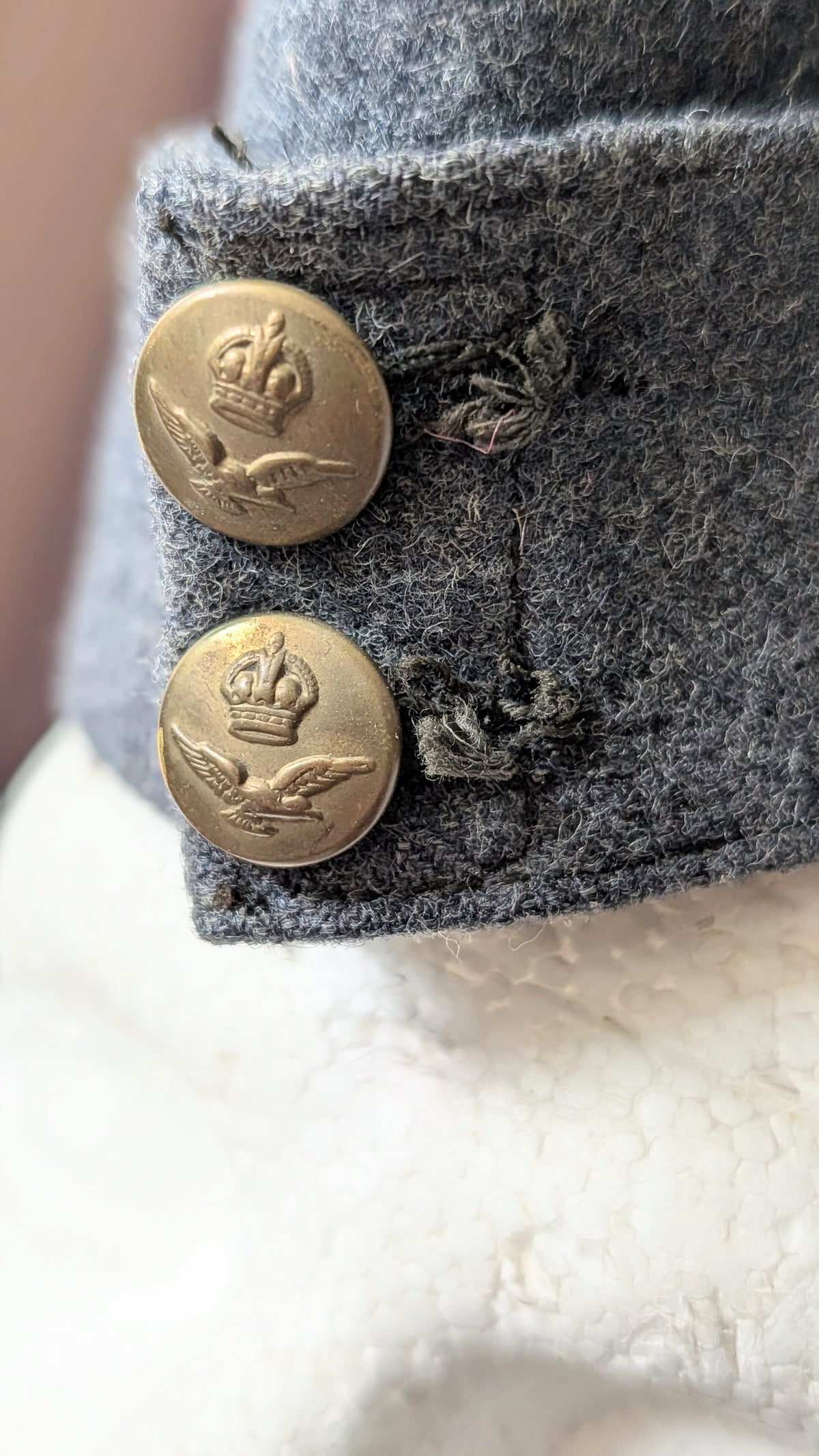 Original WW2 Era RAF Royal Air Force Other Ranks Sidecap