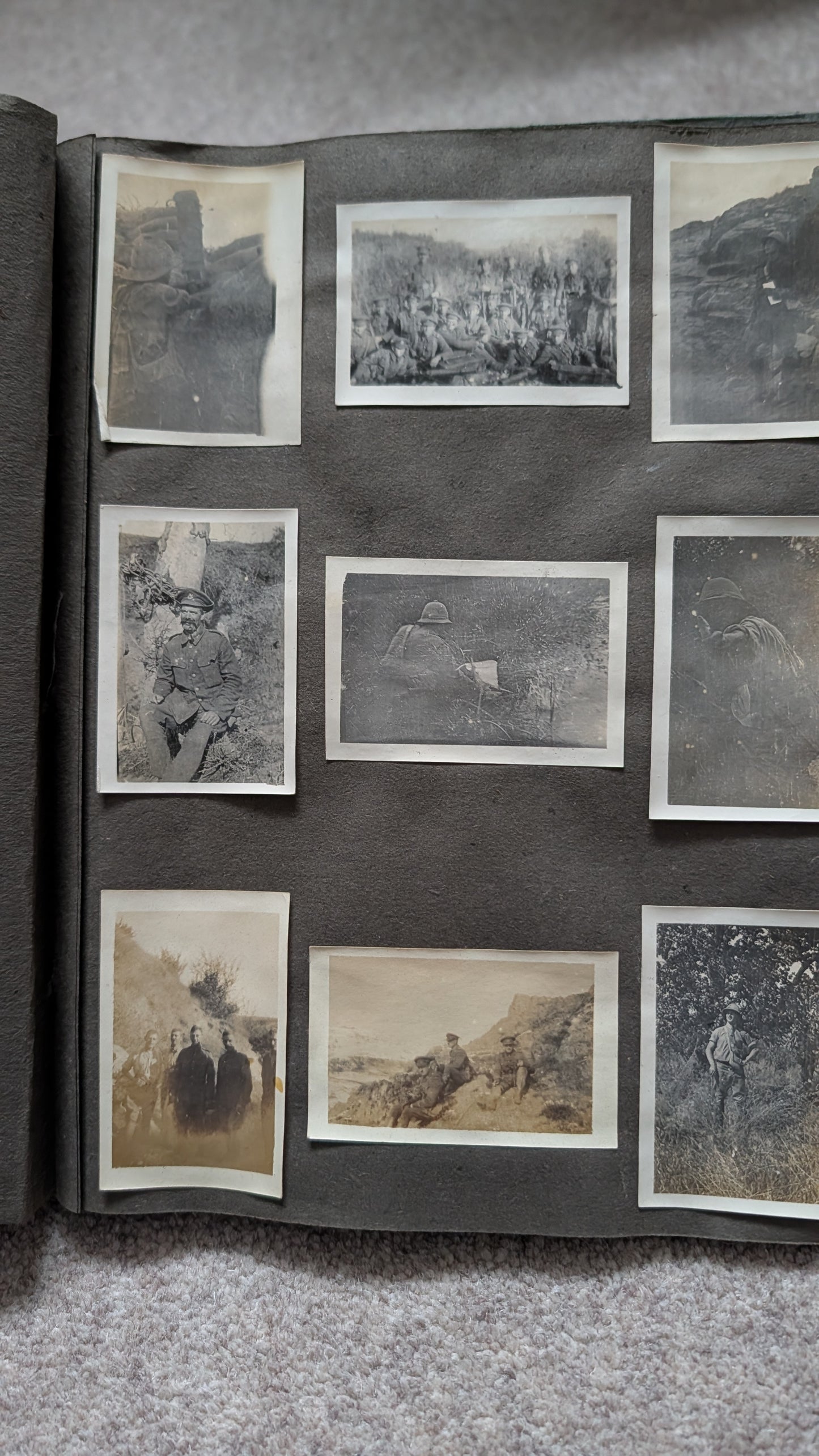 Very Rare WW1 British Army Greece Campaign Salonika Private Photo Album