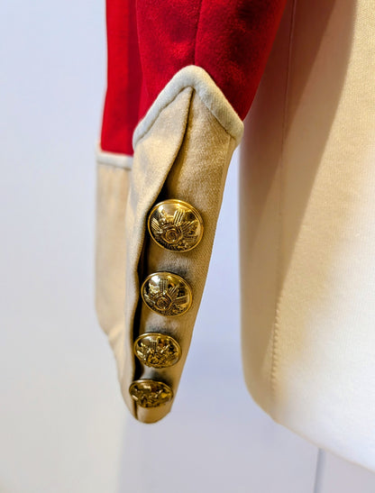 Pre WW1 Highland Light Infantry HLI Major's Scarlet Mess Dress Jacket