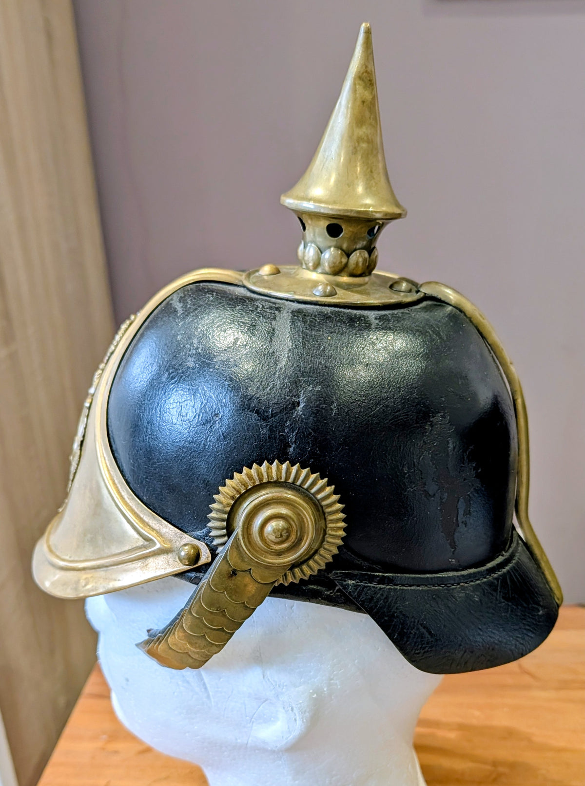 SOLD! M1886 Swedish Army Dragoons Dragoner  Pickelhaube WW1 Helmet