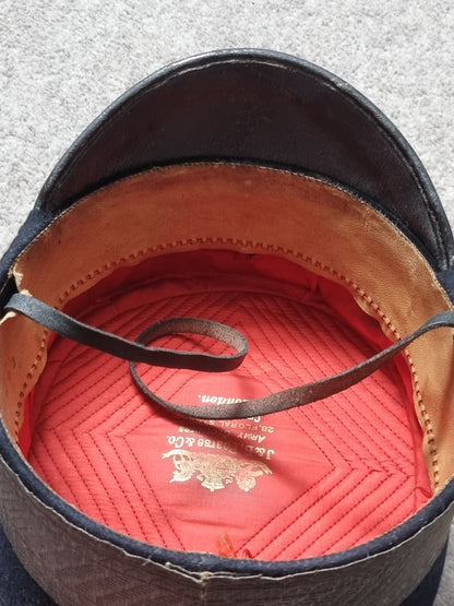 SOLD! Victorian Royal Engineers Volunteers 1880 Pattern Forage Cap & Chinstrap