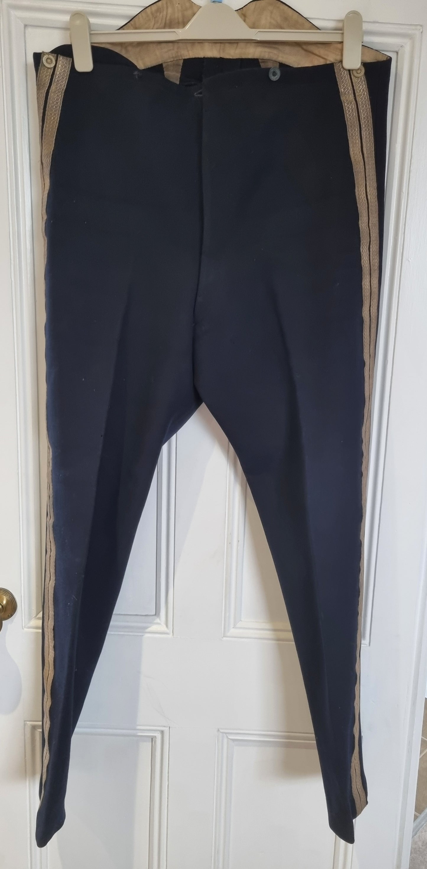 Superb Victorian Westmorland & Cumberland Hussars Shell Jacket & Trousers, Dated 1889