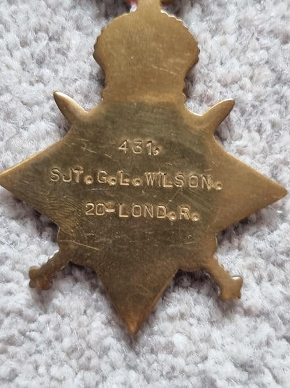 Unique WWI & WW2 Military Cross group to Lieutenant George Logan Wilson, MC, MBE, London Regiment