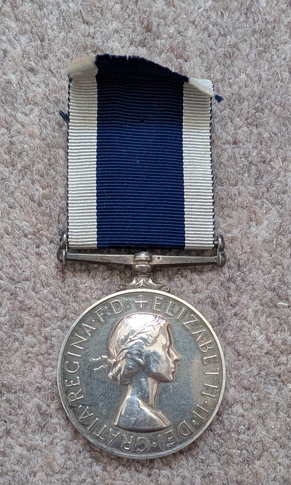 EIIR Royal Navy Fleet Air Arm FAA Long Service & Good Conduct Medal L N COLLINS
