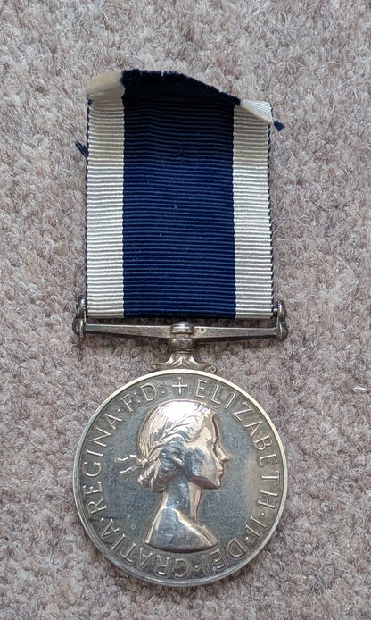 EIIR Royal Navy Fleet Air Arm FAA Long Service & Good Conduct Medal L N COLLINS