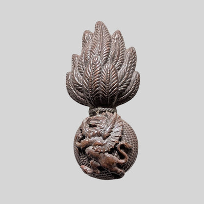 WW1 Royal Welsh Fusiliers Officers Bronze Collar Badge