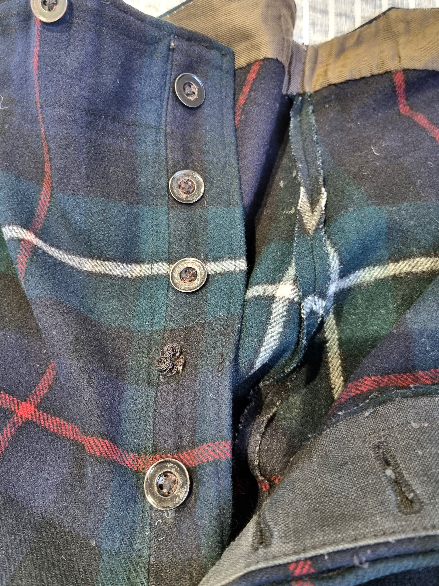 SOLD! Rare WW1 Highland Light Infantry HLI / Seaforths Trews Trousers 1914