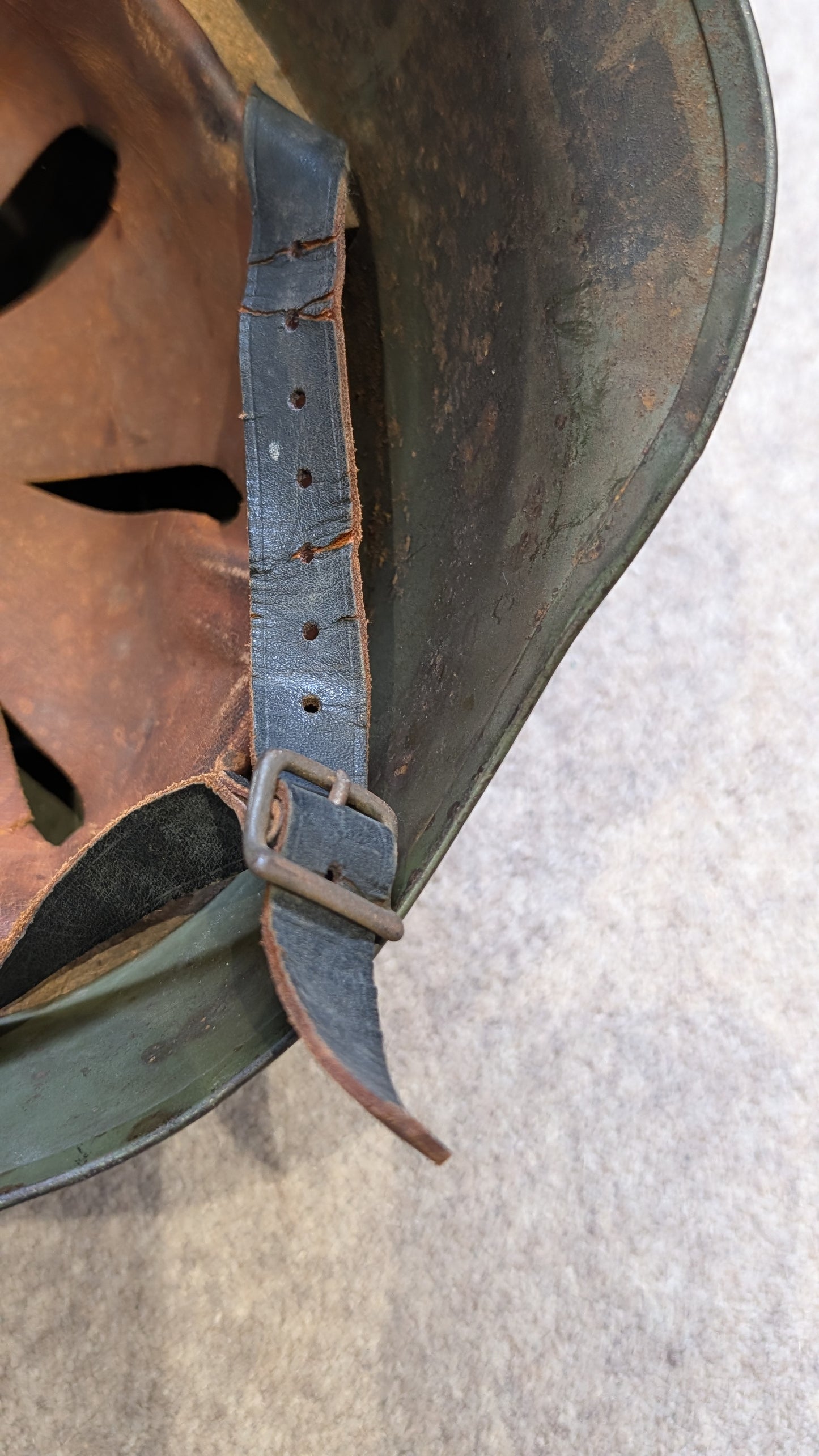 WW2 M23/41 Danish Army combat helmet