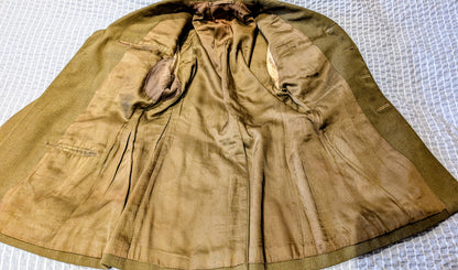 WW1 to Interwar British Captain's Uniform Jacket MC Winner WW1 Veteran