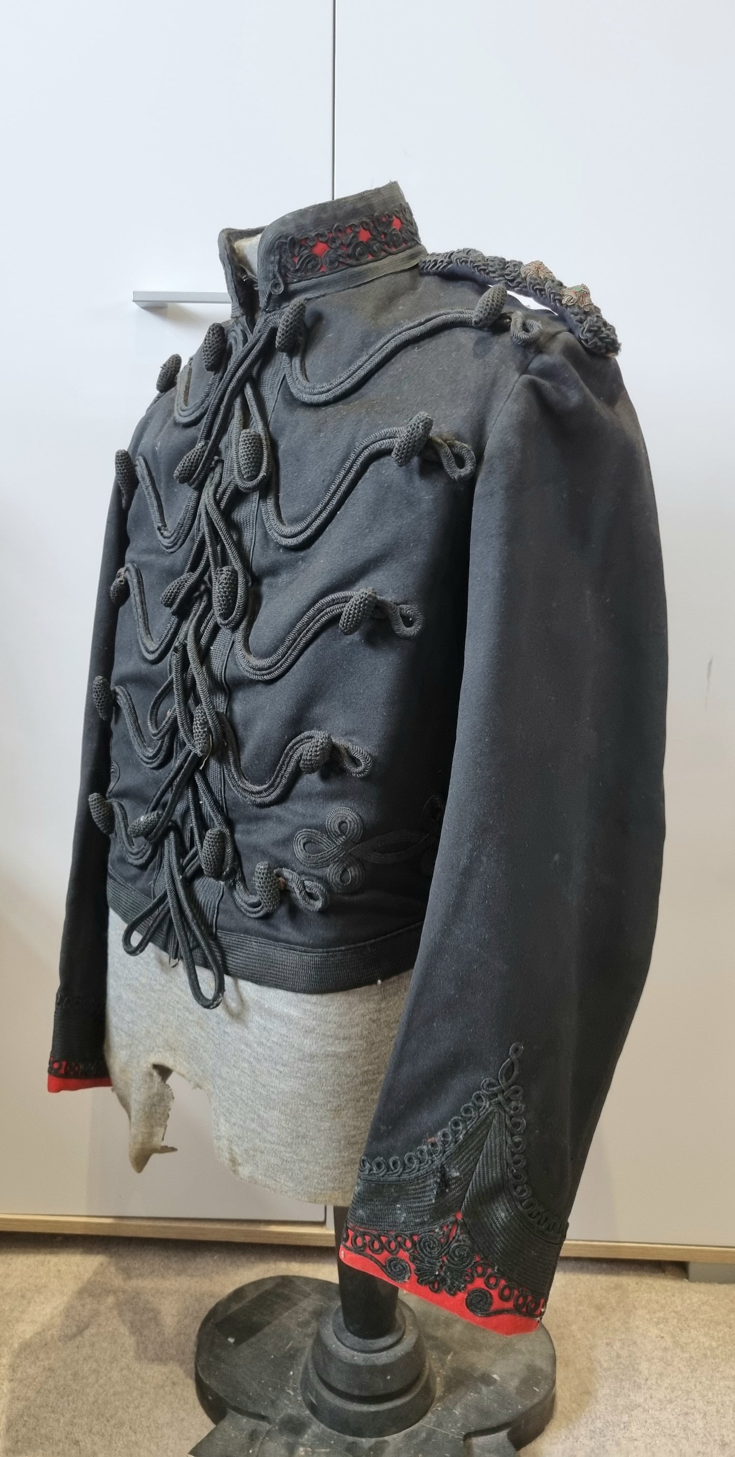 SOLD! Pre WW1 Edwardian King's Royal Rifle Corps Lieutenant's Frogged Mess Jacket