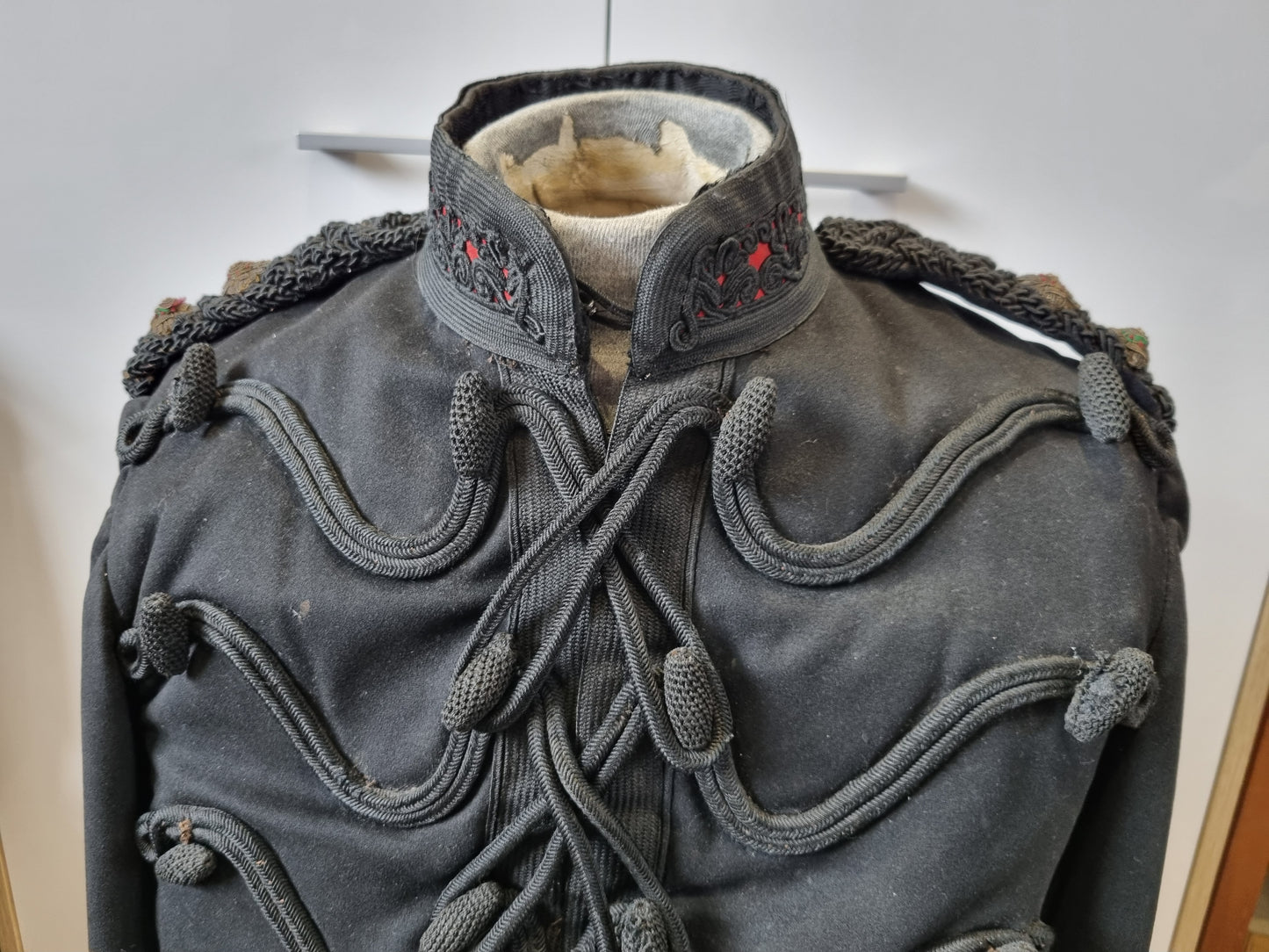 SOLD! Pre WW1 Edwardian King's Royal Rifle Corps Lieutenant's Frogged Mess Jacket