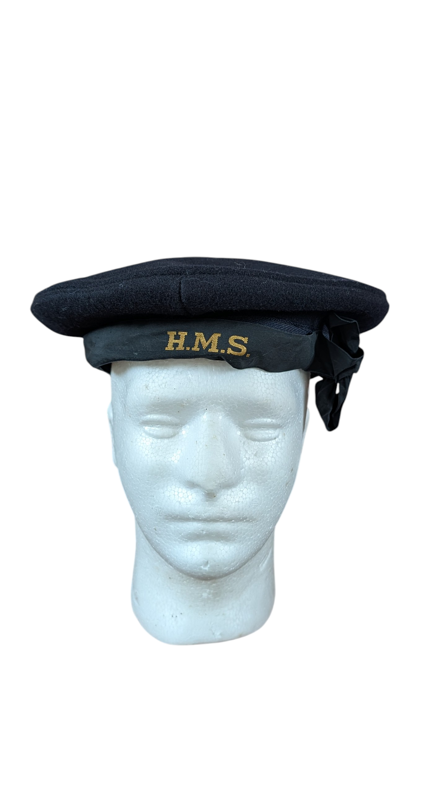 WW2 Royal Navy WRNS Woman's Ratings Cap Dated 1943