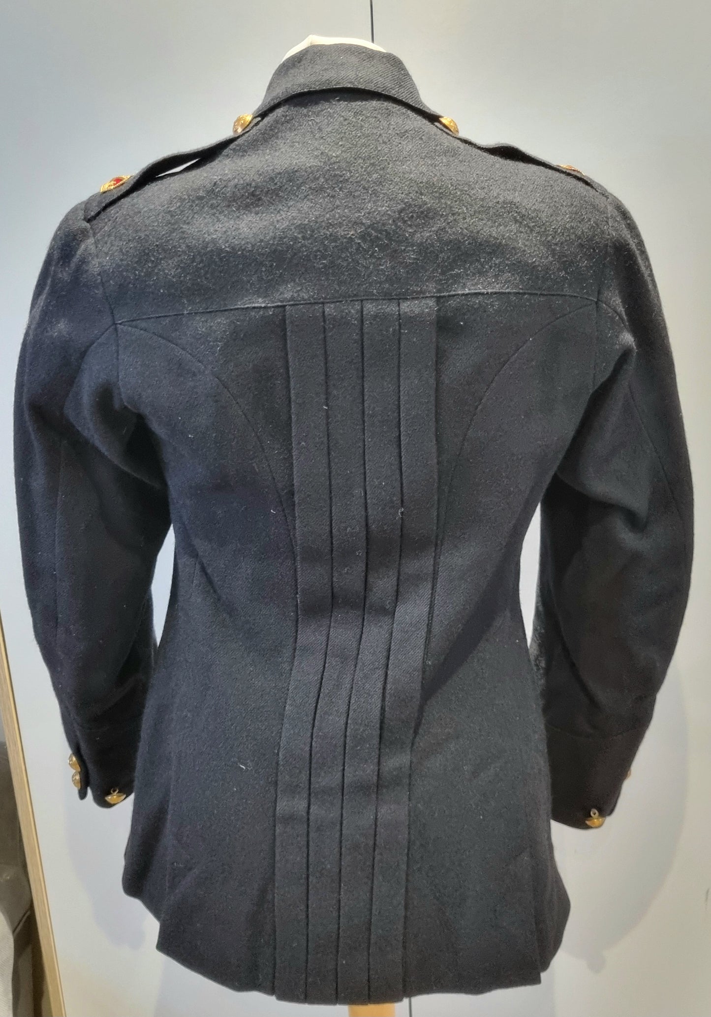 Rare WW1 Highland Light Infantry HLI Major's Cutaway No 1 Blue Dress Jacket - Named